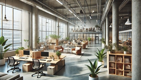 aménagement d'Open Space