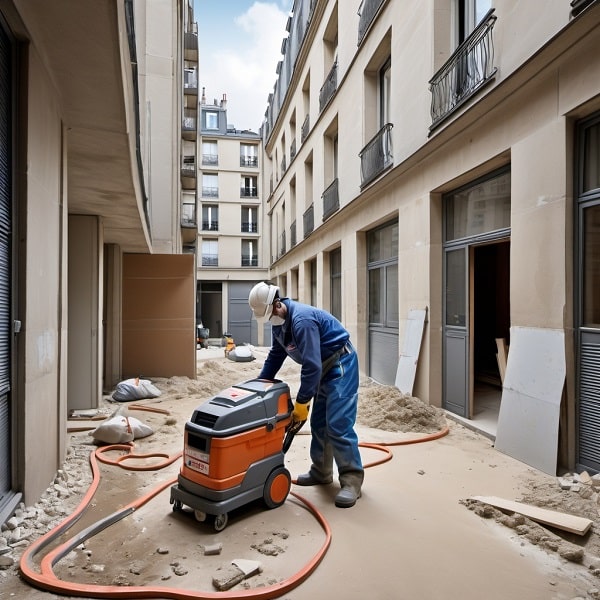 nettoyage de fin de chantier